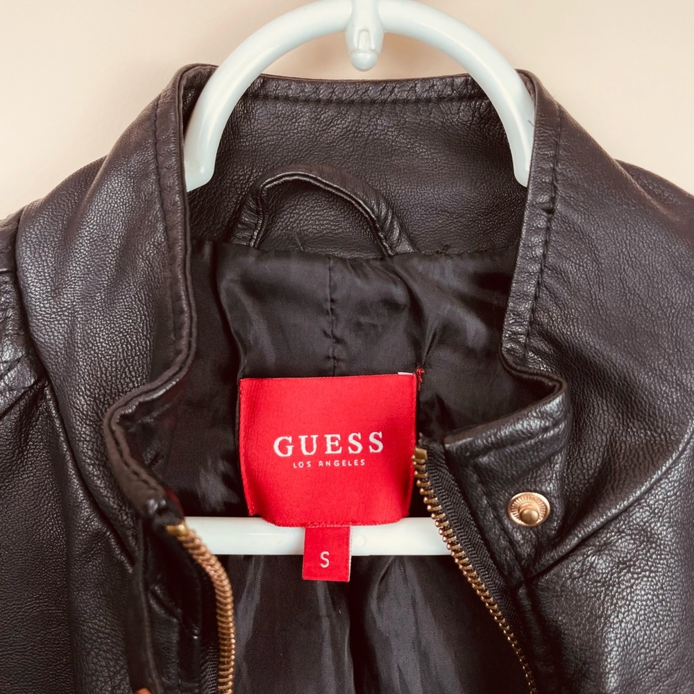 Guess faux leather jacket
